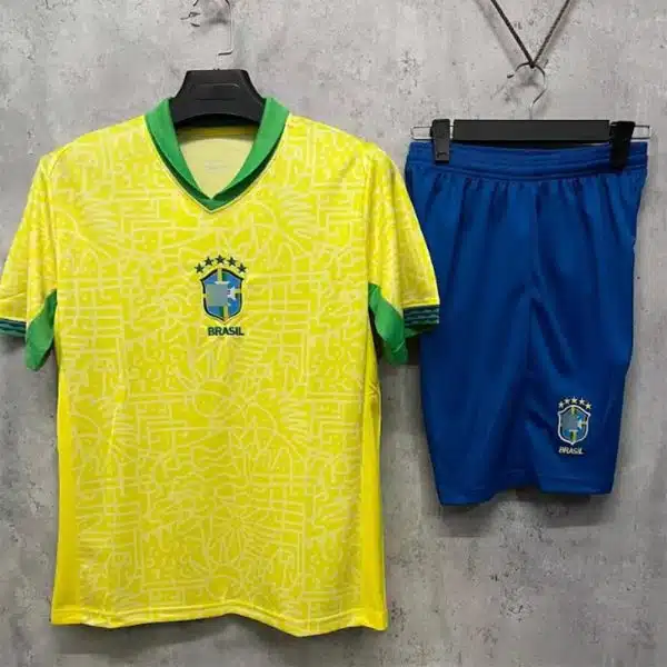 camiseta brazil niño 2024