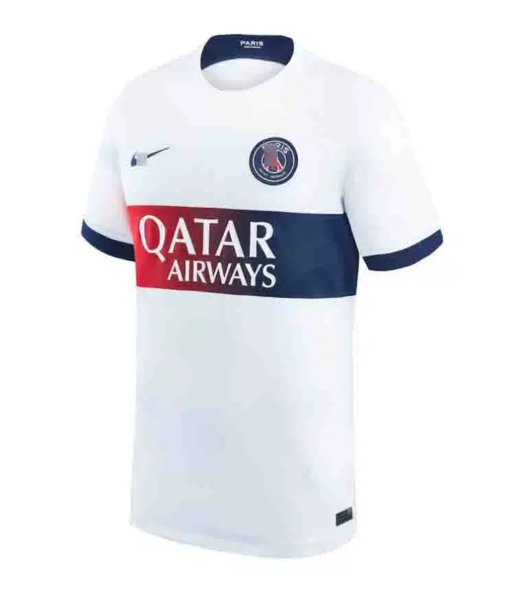 Camiseta visitante PSG Blanca 2024 - ✓ ENVIO DHL GRATIS