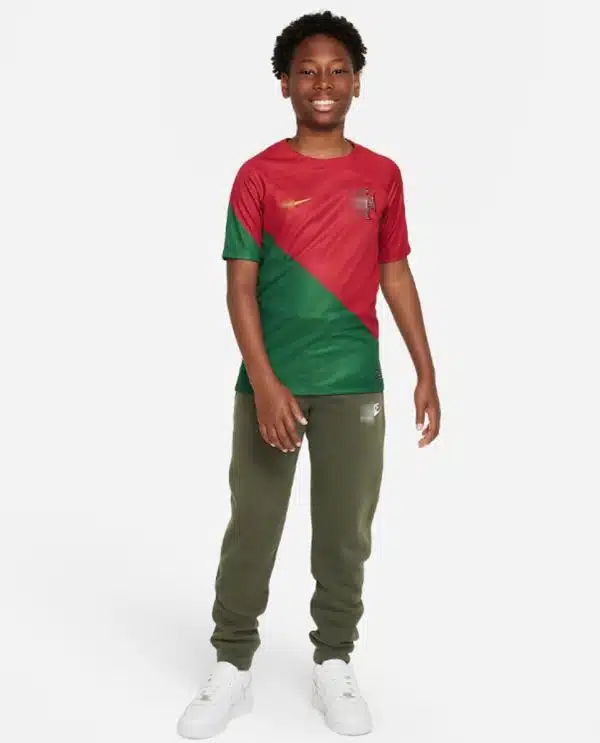 camisola portugal crianca 2022
