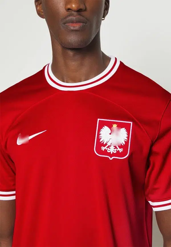 camiseta polonia 2022 roja roja mundial barata