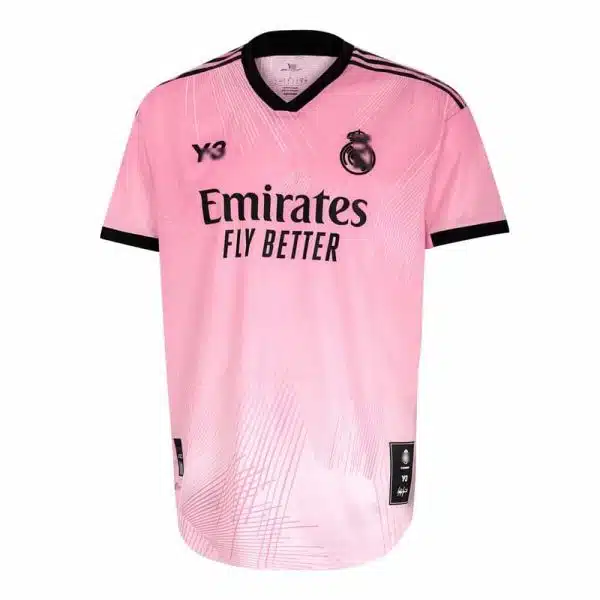 camiseta de portero real madrid y3 rosa barata