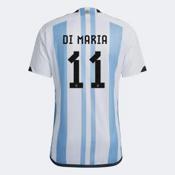 camiseta di maria argentina 2022 mundial local barata
