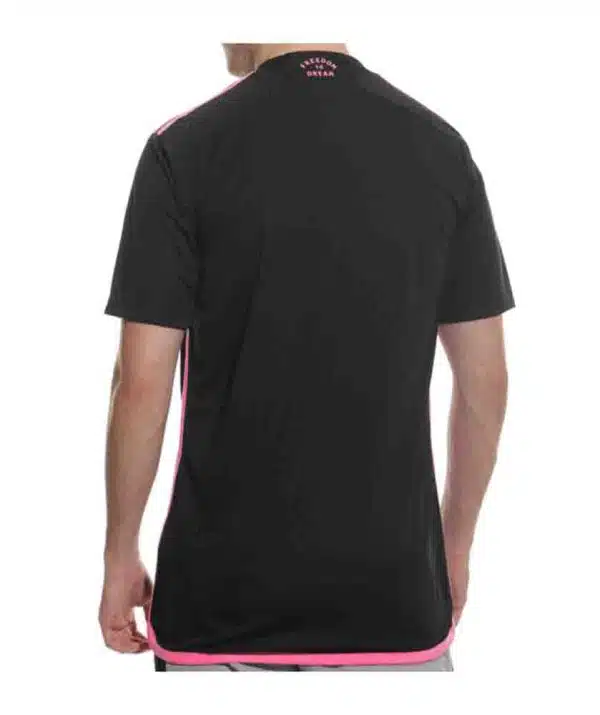 camiseta inter miami 2023 visitante de espaldas barata