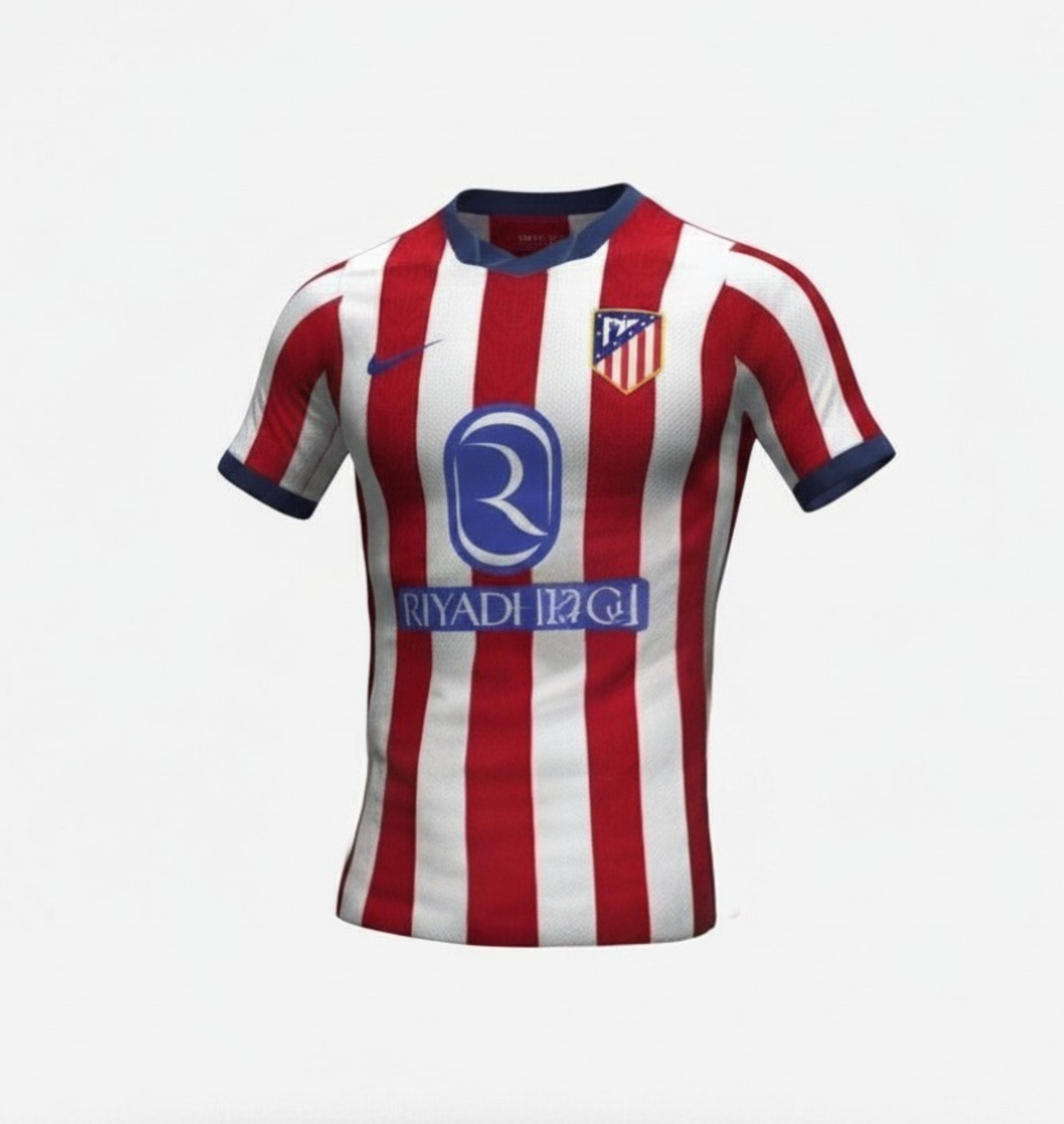 Camiseta Atlético Madrid 26-27 1 Camiseta de la primera equipación del Atlético de Madrid para la temporada 2026-2027, versión adulto. Vista frontal.