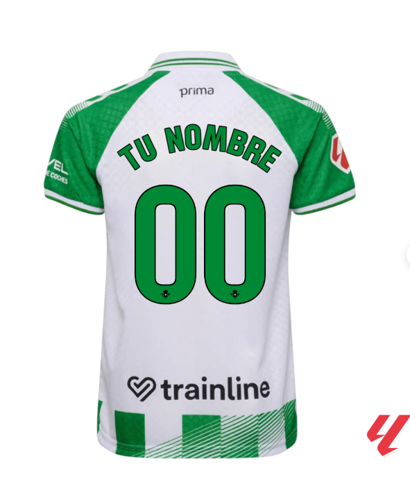 1ª EQUIPACIÓN BETIS NIÑOS 2027 3 camiseta betis 2027 personalizada