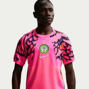 Camiseta de portero de la selección de Nigeria 2026. Diseño oficial para guardametas de las Súper Águilas.