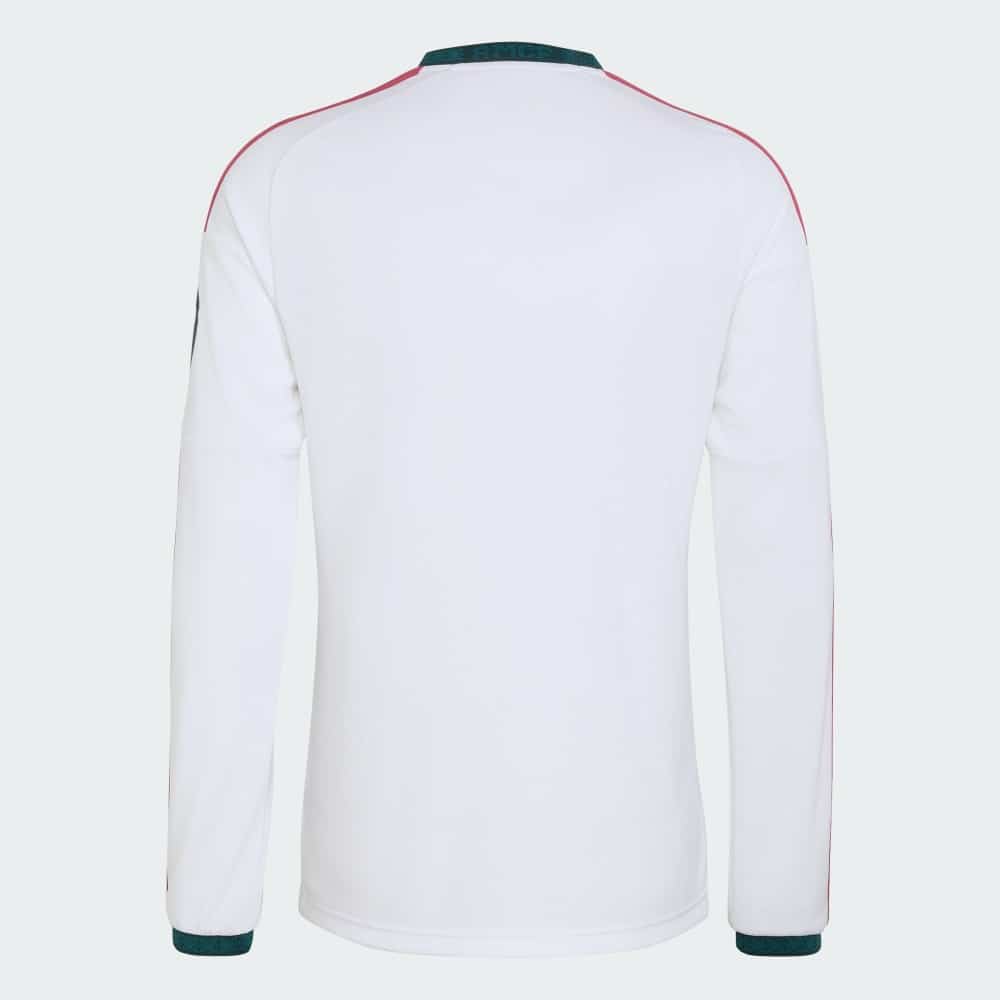 Camiseta Manga Larga Re. Madrid 2027 6 Camiseta manga larga Real Madrid 2027, primera equipación de adulto. Diseño exclusivo y tejido transpirable para aficionados.