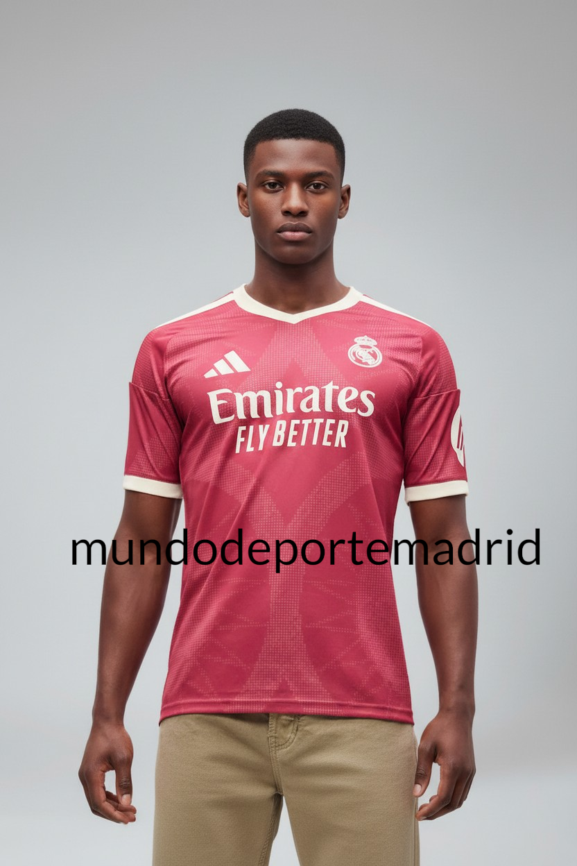 Camiseta Re. Madrid Alternativa 2027 3 camiseta rosa real madrid 2027