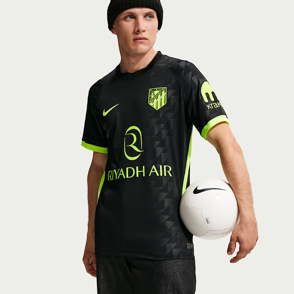Camiseta Visitante Atlético de Madrid 2026/27 1 Camiseta de fútbol visitante del Atlético de Madrid para la temporada 2026/27. Segunda equipación oficial para adulto.