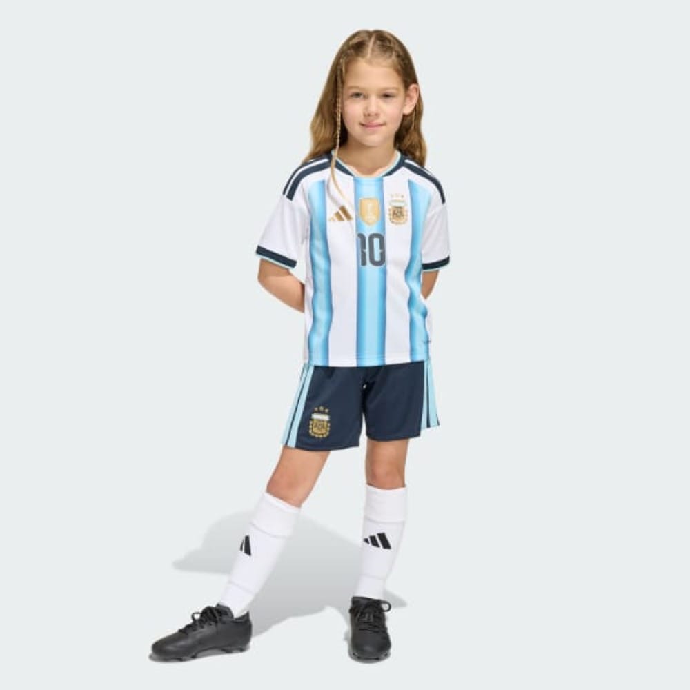 EQUIPACIÓN NIÑO MESSI ARGENTINA 26 2 EQUIPACIÓN NIÑO MESSI ARGENTINA 26 - Imagen 2