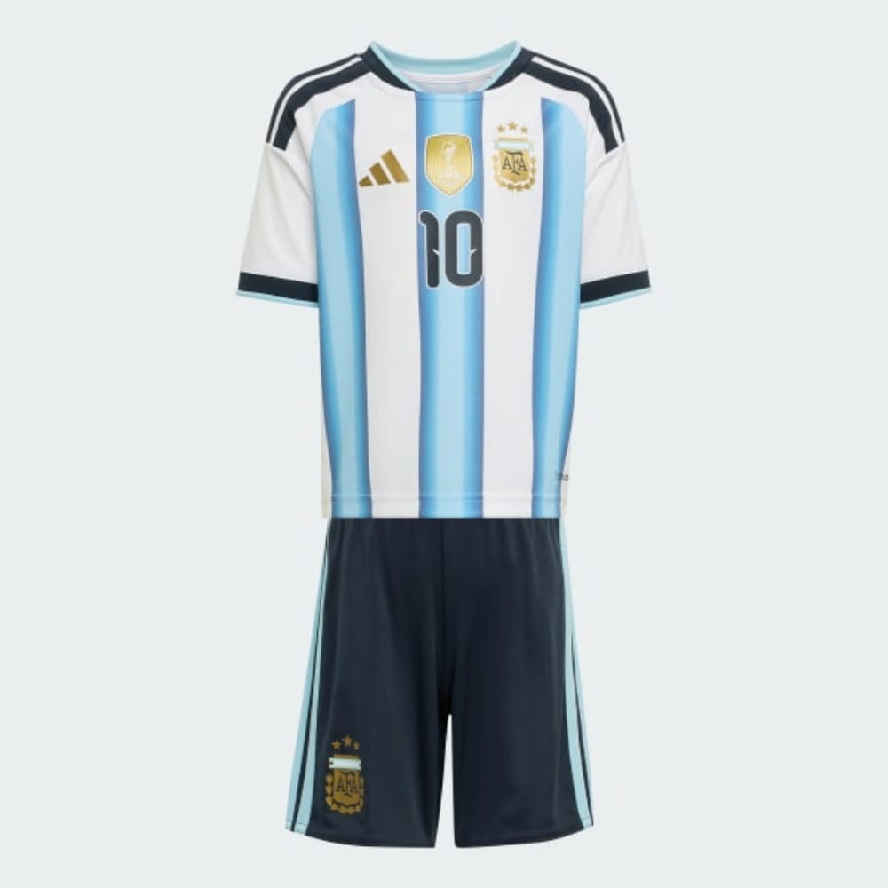 EQUIPACIÓN NIÑO MESSI ARGENTINA 26 4 EQUIPACIÓN NIÑO MESSI ARGENTINA 26 - Imagen 4