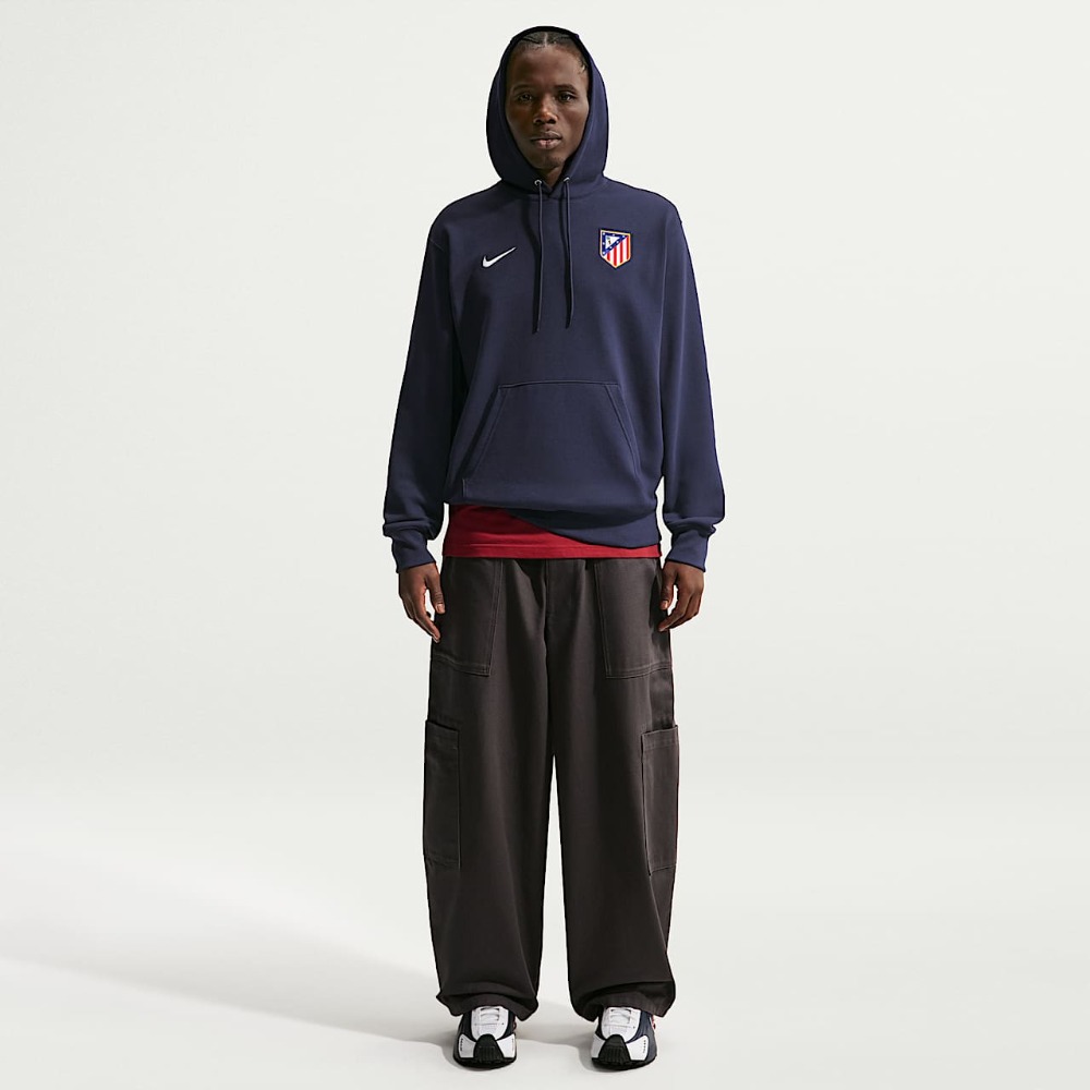 Sudadera Atlético de Madrid 4 Sudadera del Atlético de Madrid versión Club para adulto. Ropa oficial de entrenamiento y paseo del Atleti para aficionados.