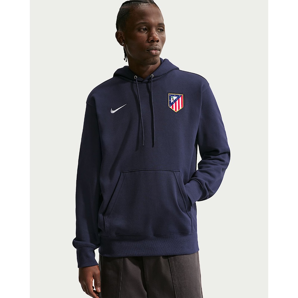 Sudadera Atlético de Madrid 6 Sudadera del Atlético de Madrid versión Club para adulto. Ropa oficial de entrenamiento y paseo del Atleti para aficionados.