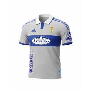 Camiseta alternativa del Real Oviedo para la temporada 26/27. Segunda equipación oficial para adulto, diseño 2026-2027.