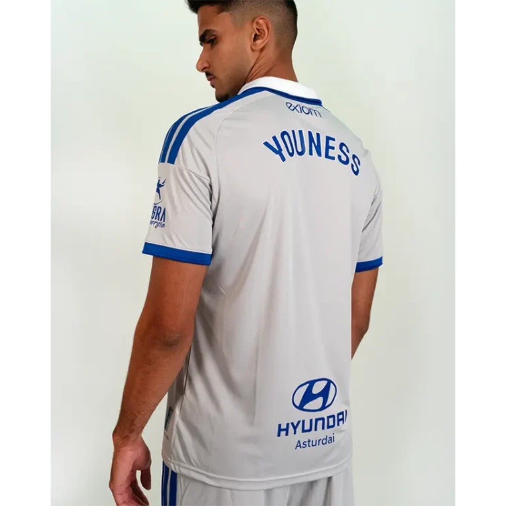 Camiseta Alternativa Oviedo 26/27 4 Camiseta alternativa del Real Oviedo para la temporada 26/27. Segunda equipación oficial para adulto, diseño 2026-2027.