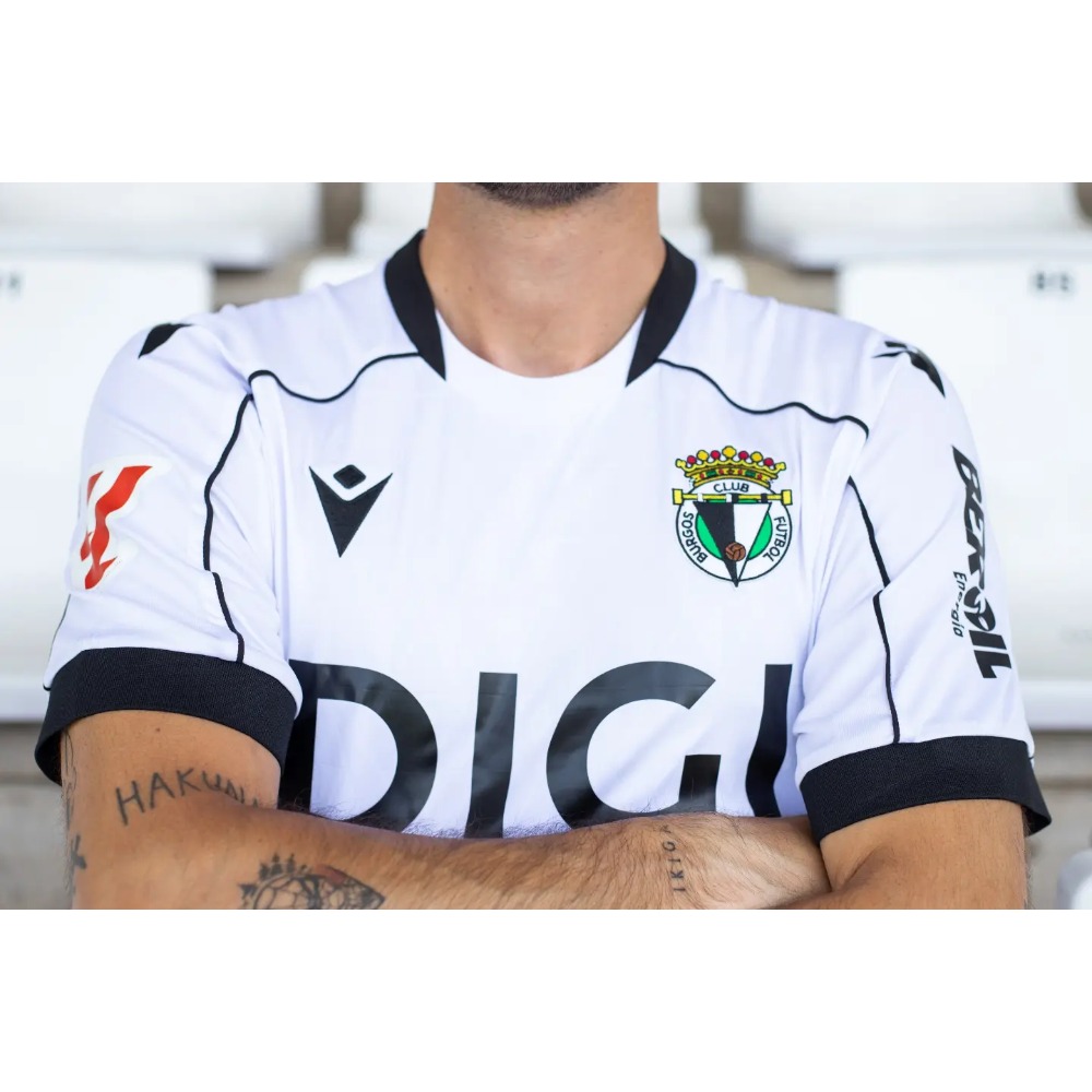 Camiseta Burgos 2026/2027 4 Camiseta oficial de la primera equipación del Burgos CF para la temporada 2026/2027. Talla de adulto.