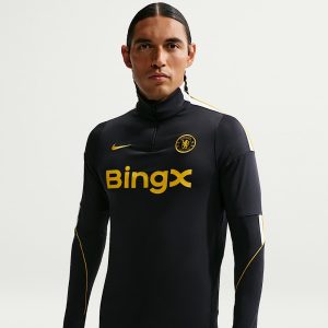 Camiseta de entrenamiento del Chelsea FC para la temporada 2026/2027. Uniforme de práctica oficial para adulto del club londinense.