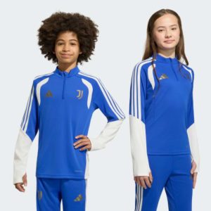 Camisetas Juventus Baratas 69 Camiseta oficial de entrenamiento del Juventus para niños, temporada 26/27. Parte de la equipación de entrenamiento infantil.
