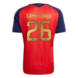Camiseta España Campeones Mundial 2026