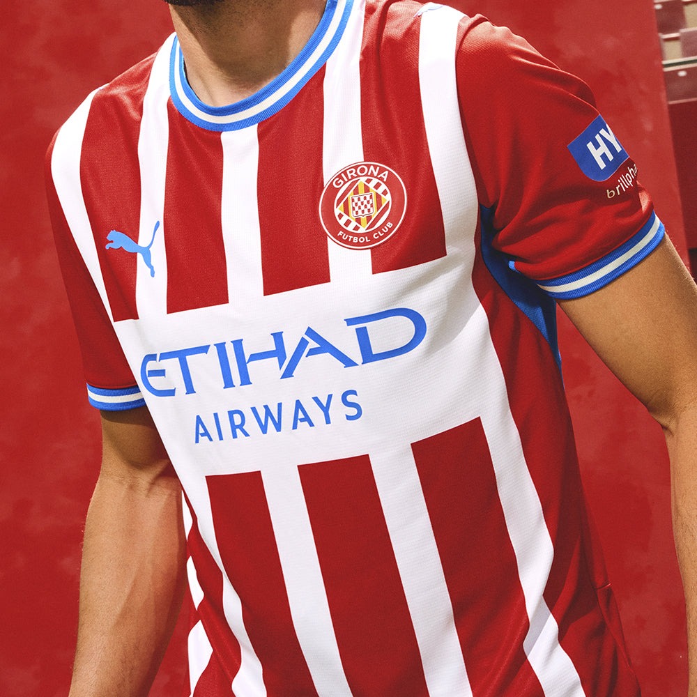 Camiseta Girona 2026/27 2 Camiseta oficial de la primera equipación del Girona FC para la temporada 2026/27. Versión para adulto.