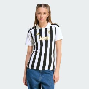 Camisetas Juventus Baratas 50 Camiseta de la primera equipación de la Juventus para mujer, temporada 26/27. Diseño oficial con los colores del club.