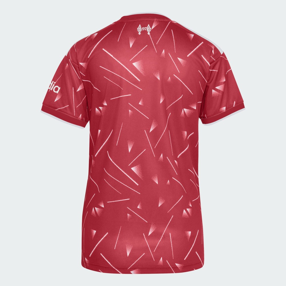 CAMISETA MUJER LIVERPOOL 26/27 5 Camiseta de la primera equipación del Liverpool FC para mujer, temporada 2026-2027. Diseño oficial en rojo y blanco.