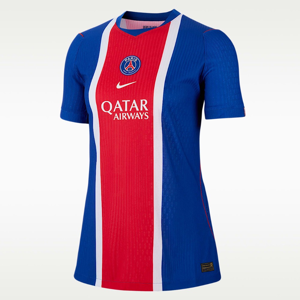 Camiseta Mujer Paris Saint-Germain 26/27 1 Camiseta de la primera equipación del Paris Saint-Germain para mujer, temporada 26/27. Producto oficial del PSG.