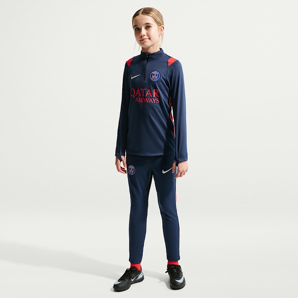Camiseta Niños Entrenamiento PSG 26/27 6 Camiseta de entrenamiento del PSG para niños, temporada 2026/2027. Ropa oficial de training del Paris Saint-Germain infantil.
