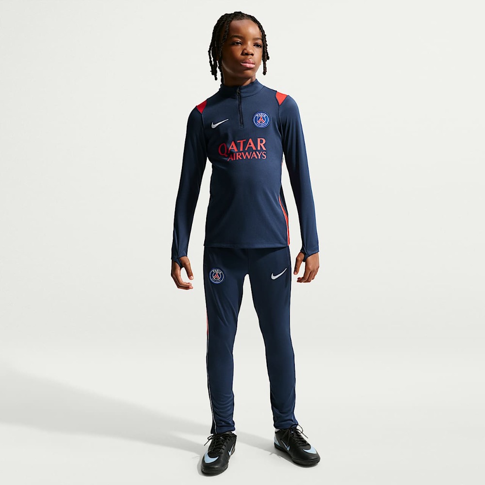 Camiseta Niños Entrenamiento PSG 26/27 7 Camiseta de entrenamiento del PSG para niños, temporada 2026/2027. Ropa oficial de training del Paris Saint-Germain infantil.