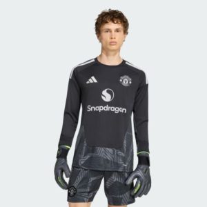 Camiseta de portero del Manchester United para la temporada 26/27. Equipación oficial de fútbol para adulto, color principal.