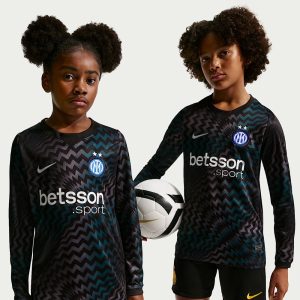 Camiseta de portero para niños del Inter de Milán, temporada 2026-2027. Equipación oficial de guardameta para los más pequeños.