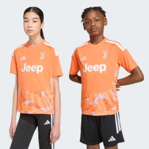 Camisetas Juventus Baratas 48 Camiseta de portero para niños del Juventus para la temporada 2026/2027. Equipación oficial de guardameta para los más pequeños.