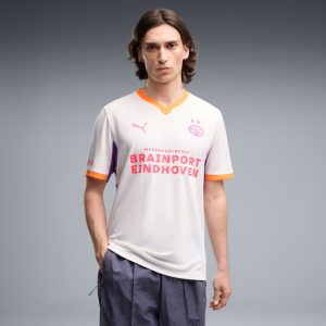 Camiseta de fútbol del PSV Eindhoven, segunda equipación para la temporada 2026-2027. Diseño para adulto de la equipación visitante.
