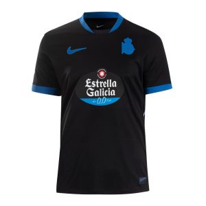 Camiseta de fútbol visitante del Deportivo de la Coruña para la temporada 2026-27. Segunda equipación oficial del Dépor.