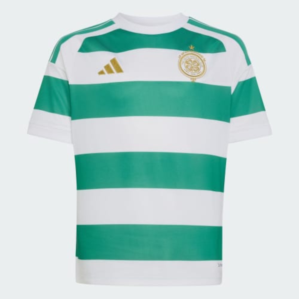 EQUIPACIÓN NIÑOS CELTIC FC 26/27 4 Equipación completa para niños del Celtic FC, temporada 26/27. Incluye camiseta, pantalón y medias de la primera equipación.