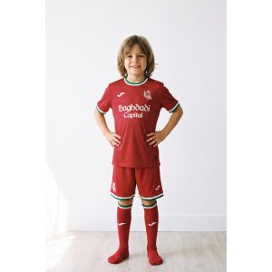 Camisetas de la Real Sociedad Baratas 5 Tercera equipación oficial de la Real Sociedad para niños temporada 26/27. Camiseta de fútbol para los más txuri-urdin.