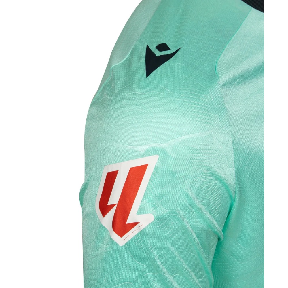 Camiseta Alternativa Alavés 26/27 10 Vista frontal de la camiseta alternativa del Deportivo Alavés para la temporada 26/27. Tercera equipación oficial para adulto.