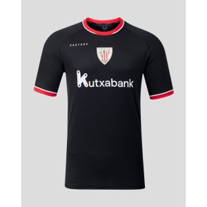 Camisetas del At. de Bilbao 4 Camiseta oficial de la segunda equipación del Athletic Club de Bilbao para la temporada 2026-2027, versión de adulto.