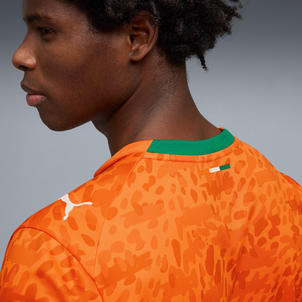 Camiseta Costa de Marfil 2026 5 Camiseta de fútbol de la primera equipación de Costa de Marfil para el Mundial 2026. Uniforme oficial naranja para adulto.