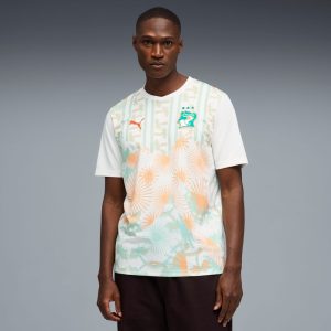 Camiseta de fútbol de Costa de Marfil, segunda equipación visitante para 2026. Uniforme oficial de la selección para adulto.