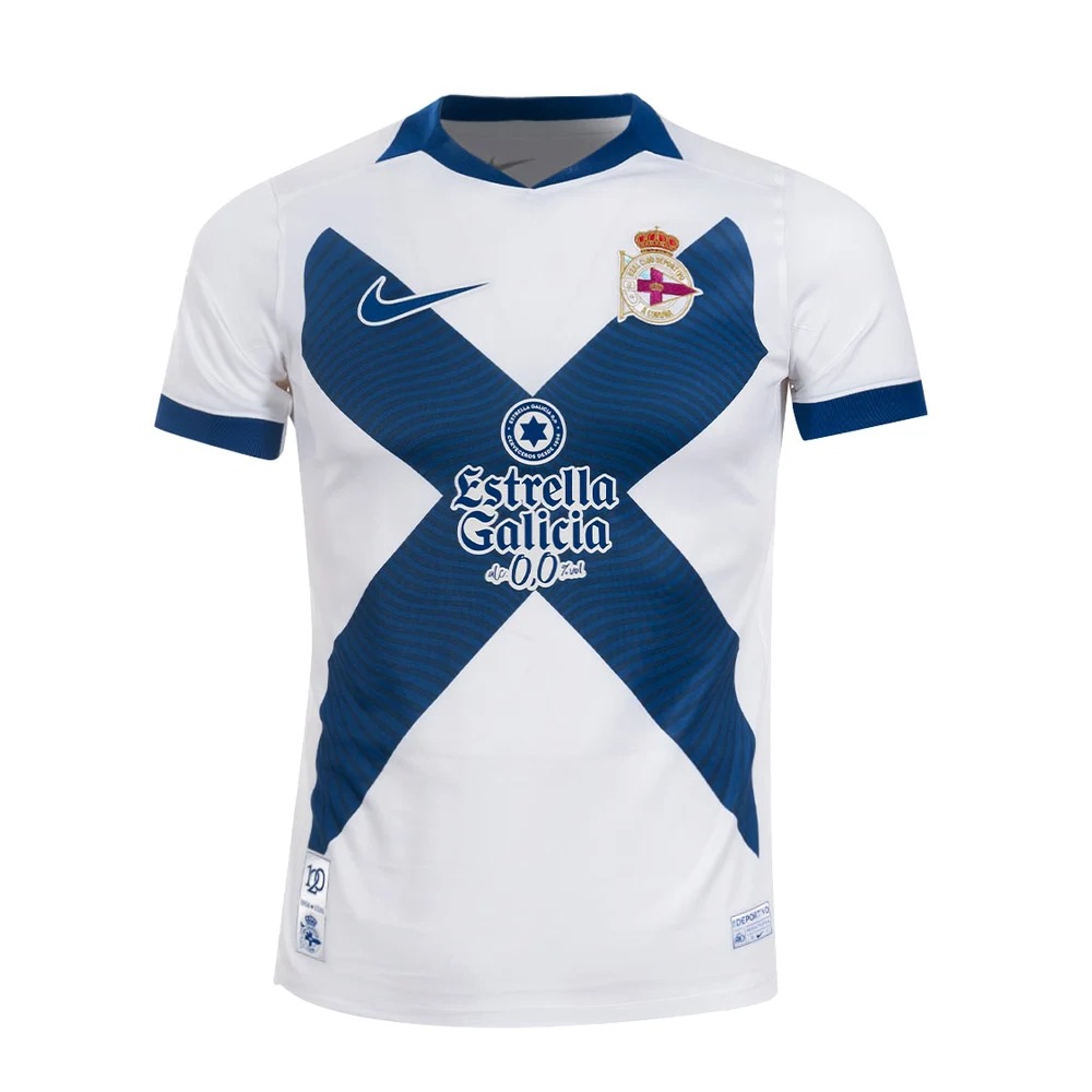 Camiseta Deportivo la Coruña Alternativa 26-27 1 Vista frontal de la camiseta alternativa del Deportivo la Coruña para la temporada 26-27. Tercera equipación oficial para adulto.