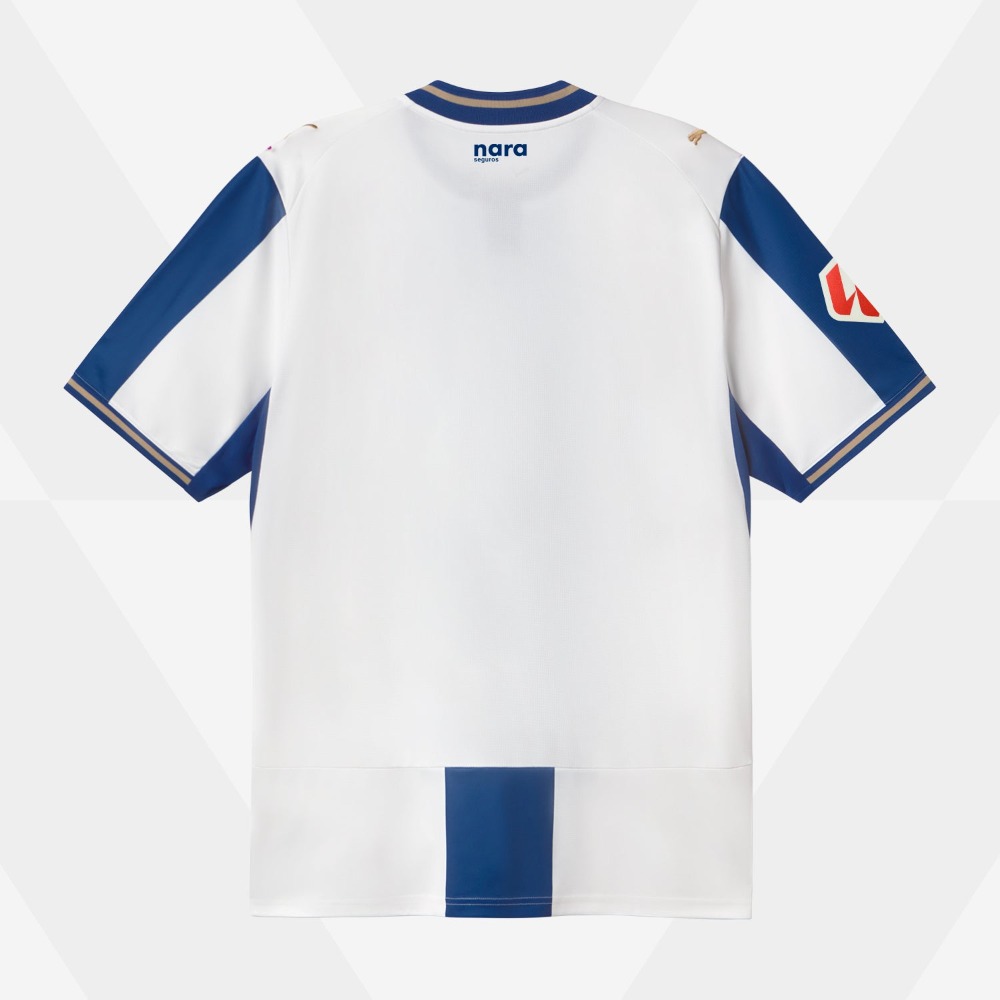 Camiseta Leganes 2026/27 2 Camiseta de la primera equipación del CD Leganés para la temporada 2026/27. Modelo de adulto. Vista frontal del diseño.