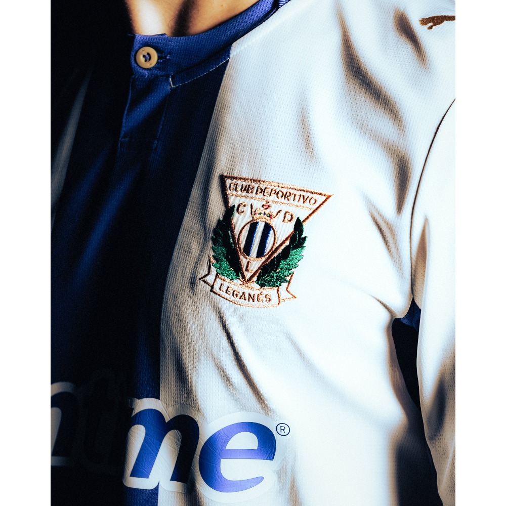 Camiseta Leganes 2026/27 5 Camiseta de la primera equipación del CD Leganés para la temporada 2026/27. Modelo de adulto. Vista frontal del diseño.