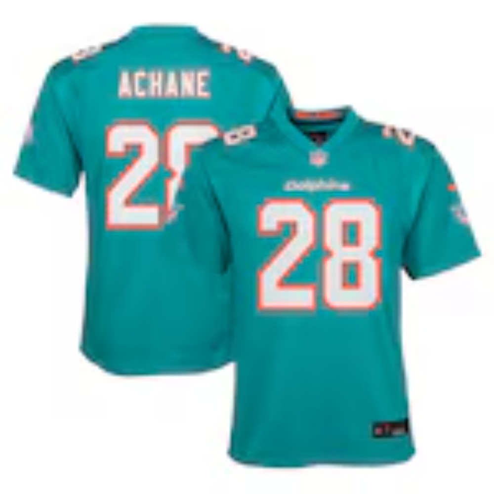 Camiseta NFL Miami Dolphins 2026 4 Camiseta oficial de la primera equipación de los Miami Dolphins para la temporada 2026 de la NFL. Versión para adulto.