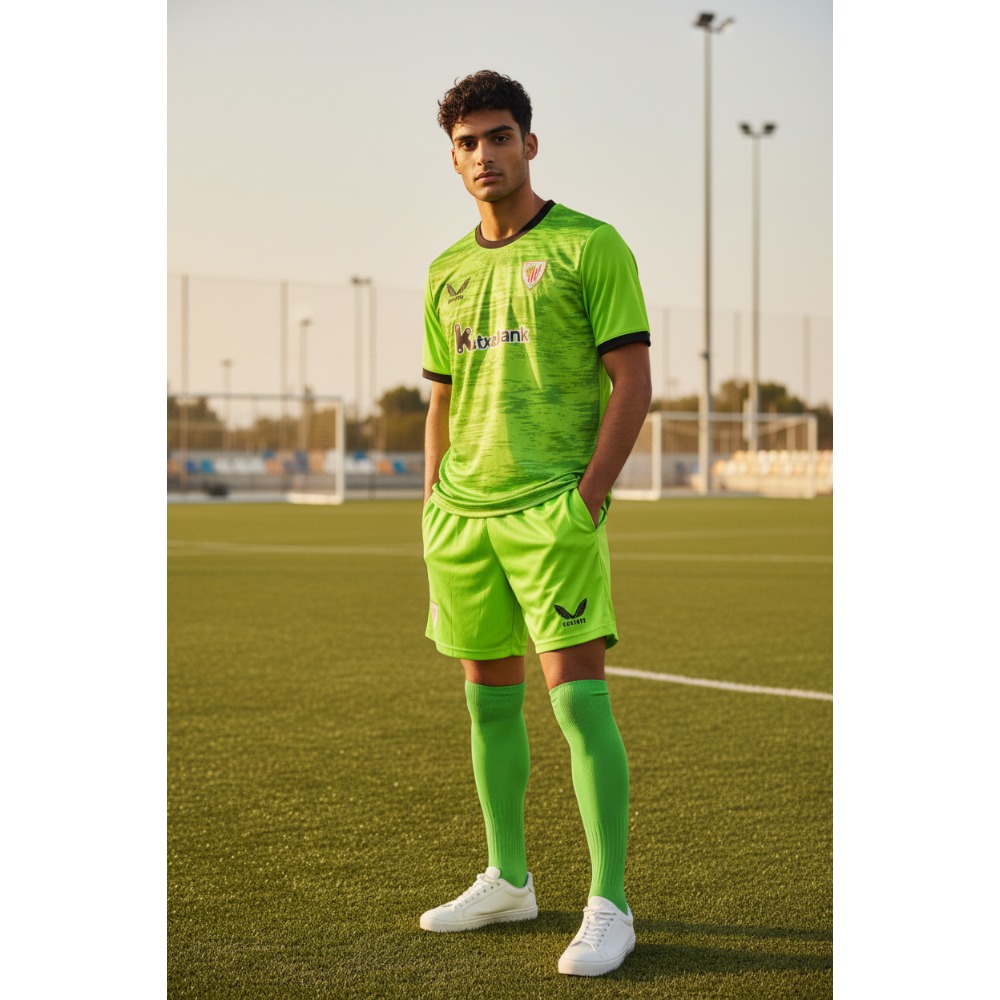 Camiseta Portero Ath. Bilbao Visitante 26/27 2 Camiseta de portero del Athletic Club de Bilbao, segunda equipación visitante para la temporada 26/27.