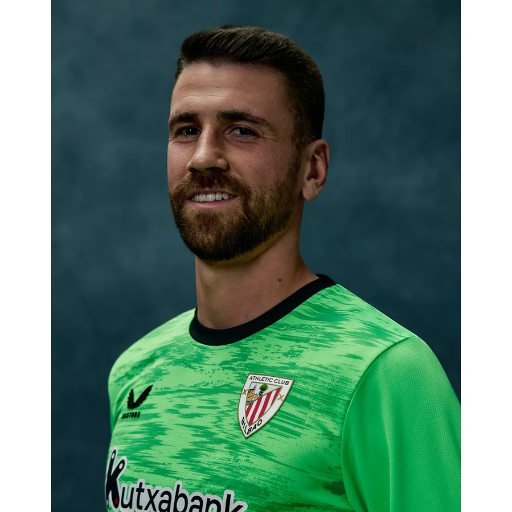 Camiseta Portero Ath. Bilbao Visitante 26/27 1 Camiseta de portero del Athletic Club de Bilbao, segunda equipación visitante para la temporada 26/27.