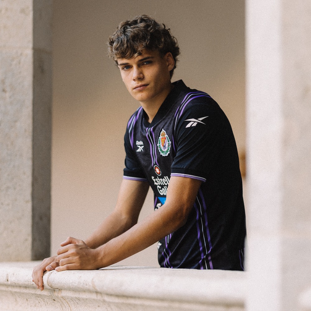 Camiseta Valladolid Visitante 26-27 7 Camiseta de la segunda equipación del Real Valladolid para la temporada 26-27. Diseño oficial para aficionados.