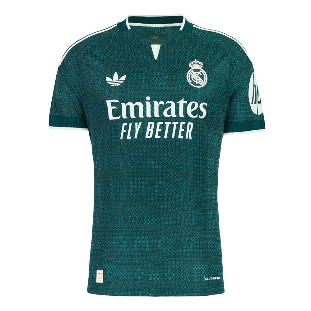 Camiseta Visitante R. Madrid Versión Jugador 26/27 1 Camiseta de fútbol visitante del Real Madrid para la temporada 26/27, versión jugador para adulto.