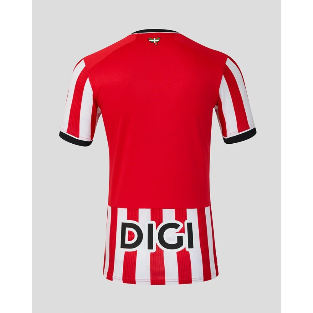 Camiseta Athletic Bilbao Versión Jugador 26/27 4 Camiseta oficial del Athletic Bilbao para adulto, primera equipación 26/27. Versión Jugador, idéntica a la de los futbolistas.