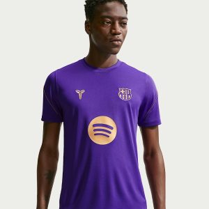 Camisetas del Barcelona 2026-2027 9 Camiseta de entrenamiento del FC Barcelona, segunda equipación visitante temporada 26/27. Ropa oficial de fútbol para adulto.